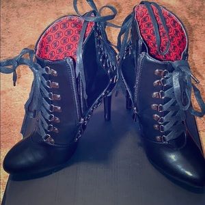 Hot topic 4Her marvel black widow bootie